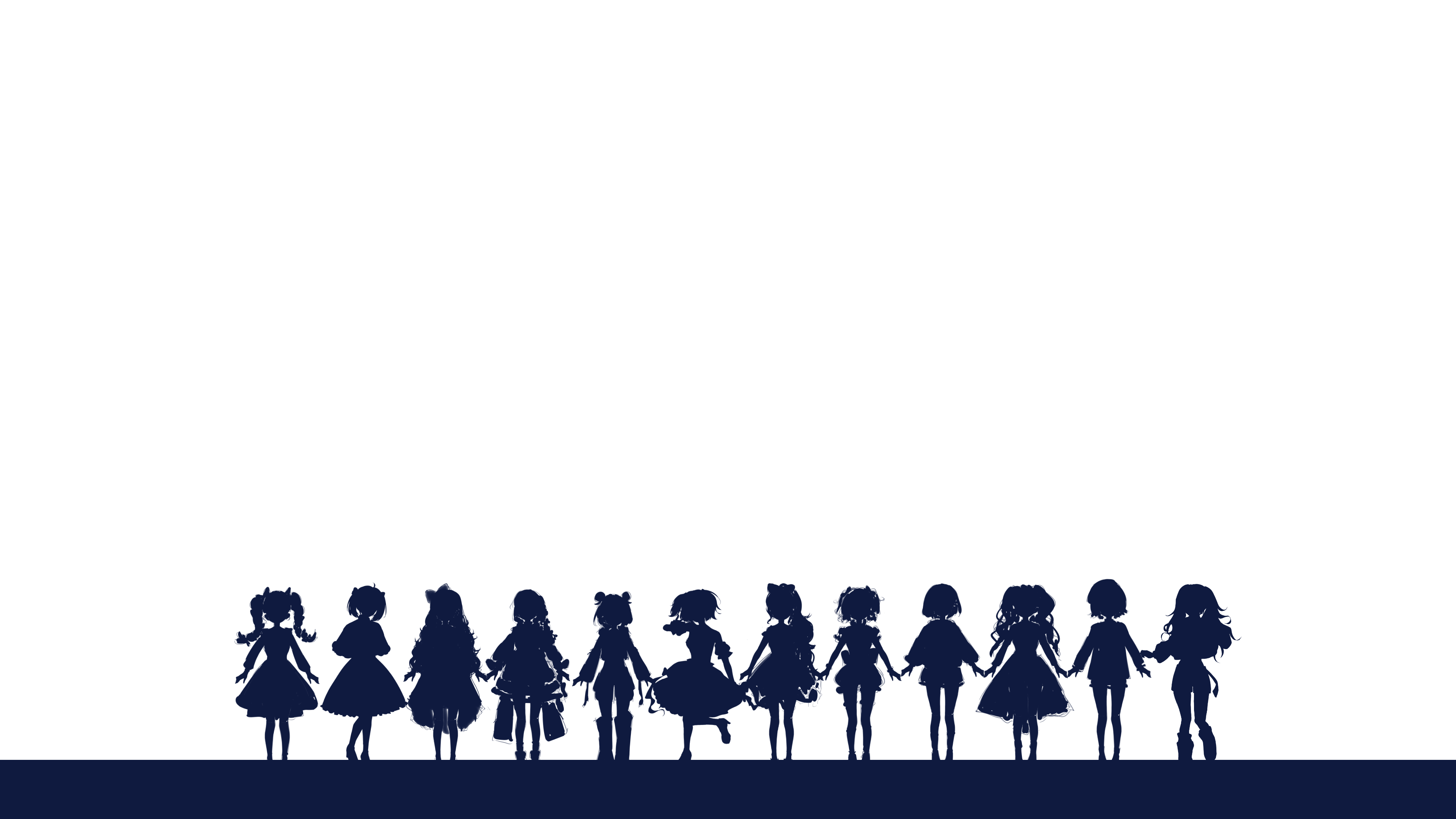 キャラシルエット